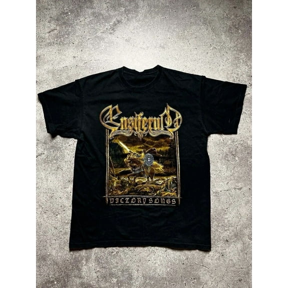 Ensiferum T-shirt Fruit Of The Loom All SIZE Black 2sideTT1552