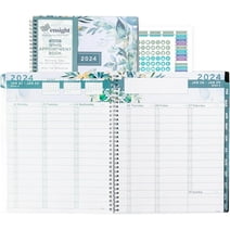 Ensight Appointment Books & 2024 Planner - Tabs, Daily, Weekly & Monthly - Business & Personal - Floral