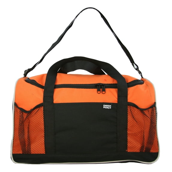 Ensign Peak Everyday Duffel Bag with Adjustable Shoulder Strap and Mesh Pockets