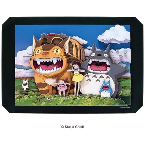 Ensky My Neighbor Totoro Paper Shadow Art Sound in the Sky