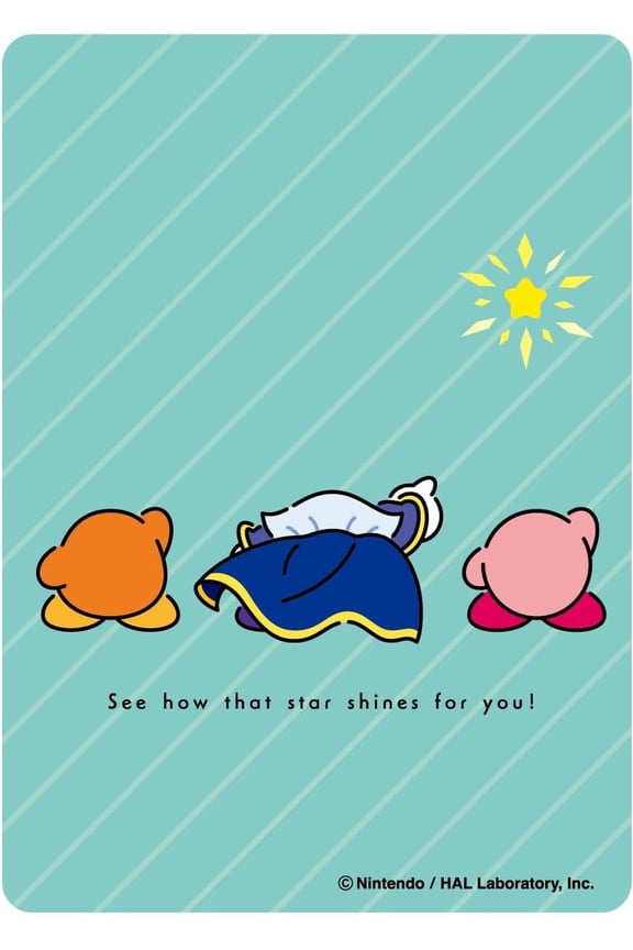 Players 80ct Card Sleeves - Character Kirby Play with Waddle Dee "Ichibanboshi" (EN-1500)