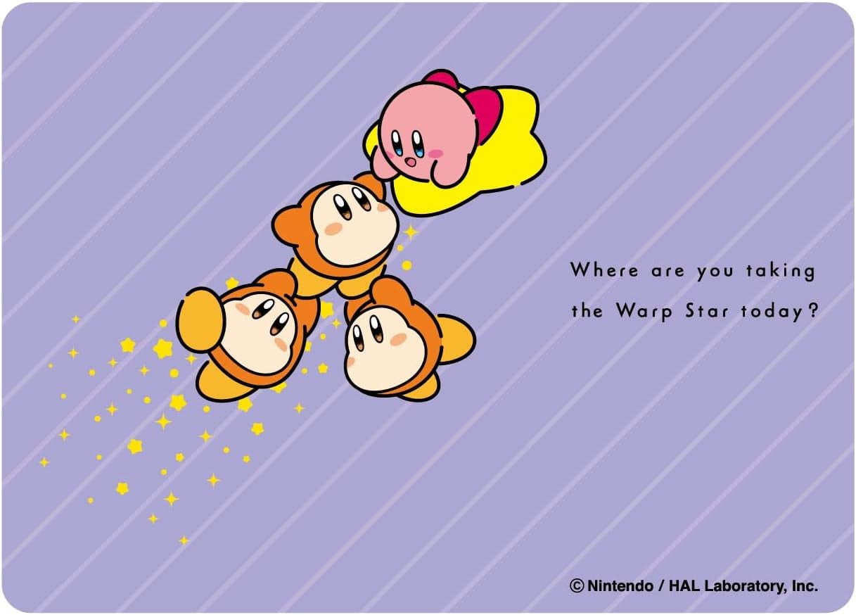 kirby card sleeves KIRBY 30TH ANNIVERSARY Character Card Sleeve 65 PACK EN-1088 Pack 67x92mm Pink