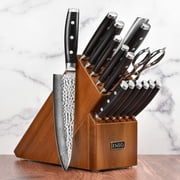 Enso HD 16 Piece Acacia Knife Block Set - Made in Japan