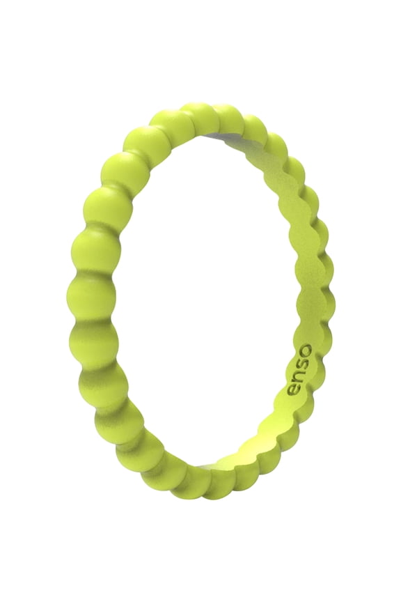 Beaded Stackables Silicone Ring - Lightning - 3