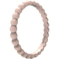 thumbnail image 1 of Enso Rings Beaded Stackables Silicone Ring - Pink Sand - 9, 1 of 7