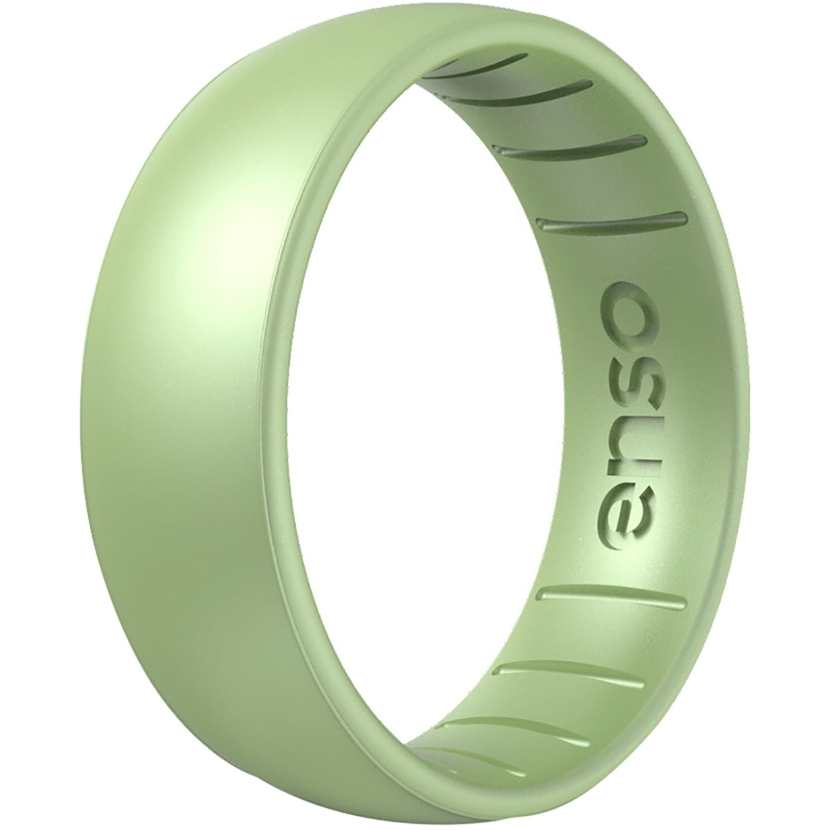 Enso Rings Classic Birthstone Silicone Ring – Peridot (August), Made In USA, Comfortable & Safe For Active Lifestyles - View #6