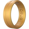 thumbnail image 1 of Enso Rings Classic Contour Elements Series Silicone Ring - 10 - Gold, 1 of 5
