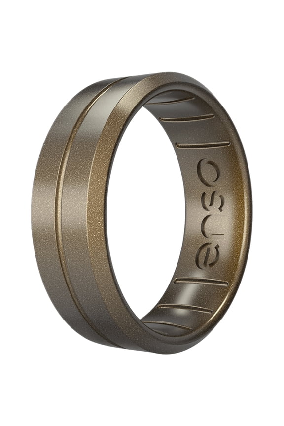 Classic Contour Elements Series Silicone Ring - 10 - Meteorite