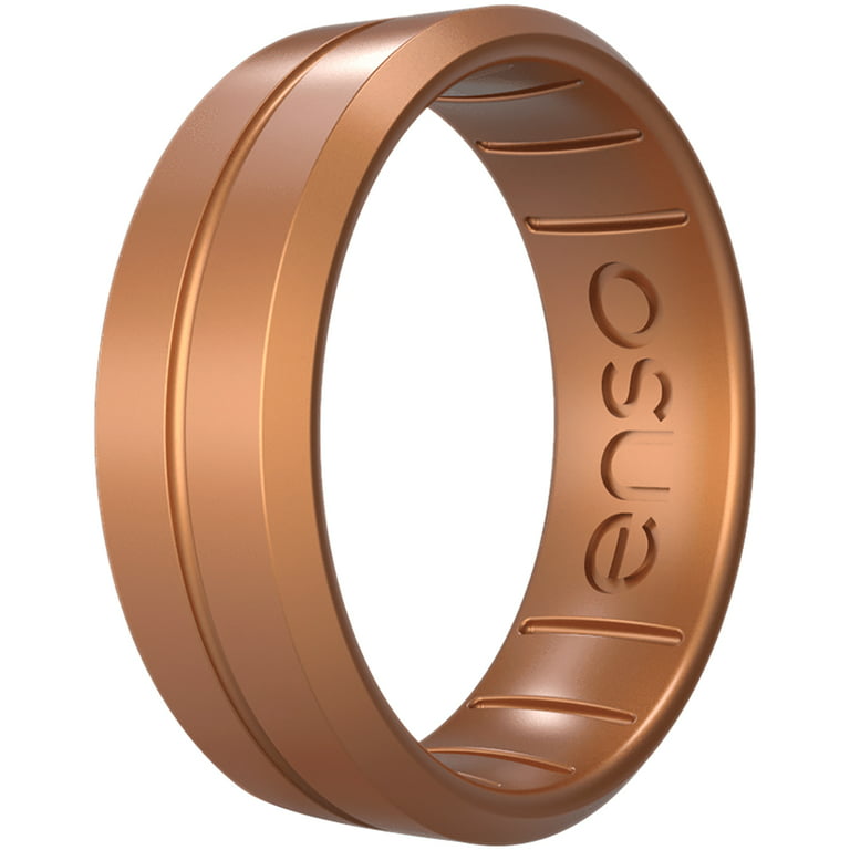 Enso Rings Halo Elements Series Silicone Ring - 4 - Diamond