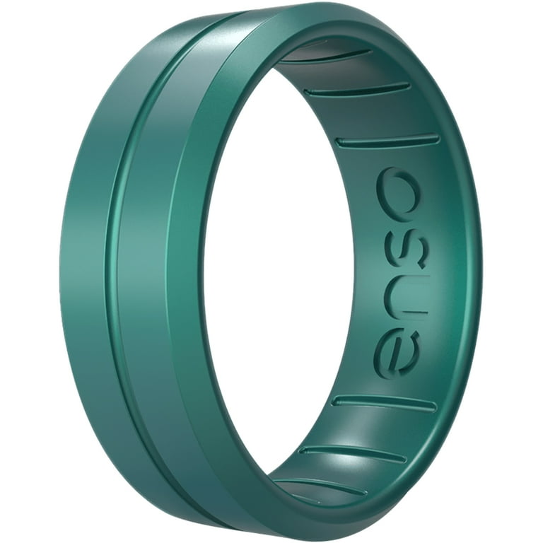 Enso Rings Classic Contour Elements Series Silicone Ring - 13 - Diamond 