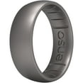 thumbnail image 1 of Enso Rings Classic Elements Series Silicone Ring - 8 - Platinum, 1 of 4