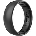 thumbnail image 1 of Enso Rings Classic Elements Series Silicone Ring - Black Pearl - 8, 1 of 1