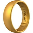 thumbnail image 1 of Enso Rings Classic Elements Series Silicone Ring - Gold - 9, 1 of 1
