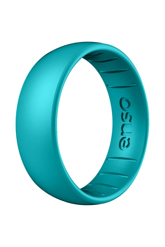 Classic Elements Series Silicone Ring - Peacock Quartz - 9