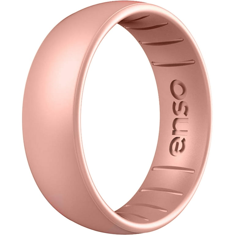 Enso Rings Classic Elements Series Silicone Ring Rose Gold 14