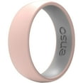 thumbnail image 1 of Enso Rings Dualtone Series Silicone Ring - Pink Sand/Misty Grey - 3, 1 of 1