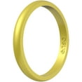 thumbnail image 1 of Enso Rings Halo Birthstone Series Silicone Ring - 10 - Yellow Topaz, 1 of 5