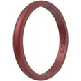 thumbnail image 1 of Enso Rings Halo Birthstone Series Silicone Ring - 12 - Ruby, 1 of 5