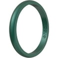thumbnail image 1 of Enso Rings Halo Birthstone Series Silicone Ring - 3 - Emerald, 1 of 5