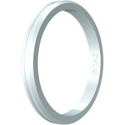 ENSO RINGS Halo Contour Elements Series Silicone Ring - 12 - Diamond