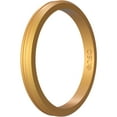 thumbnail image 1 of Enso Rings Halo Contour Elements Series Silicone Ring - 4 - Gold, 1 of 4