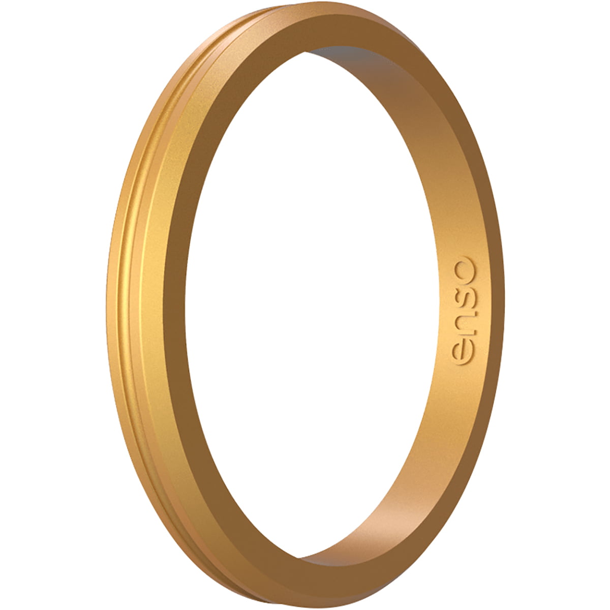 Elements Classic Halo Silicone Ring - Rose Gold