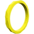 thumbnail image 1 of Enso Rings Hammered Stackables Silicone Ring - Maize - 14, 1 of 1
