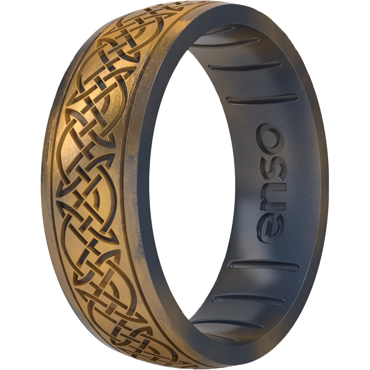 Enso Rings Lord of the Rings Knots of Rohan Classic Silicone Ring - 7 ...