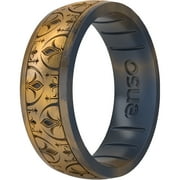 Enso Rings Lord of the Rings Shire Ornate Classic Silicone Ring - 8