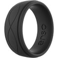 thumbnail image 1 of Enso Rings Men's Infinity Series Silicone Ring -  Obsidian - 8, 1 of 1