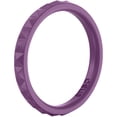 thumbnail image 1 of Enso Rings Pyramid Stackables Silicone Ring - Plum - 8, 1 of 1