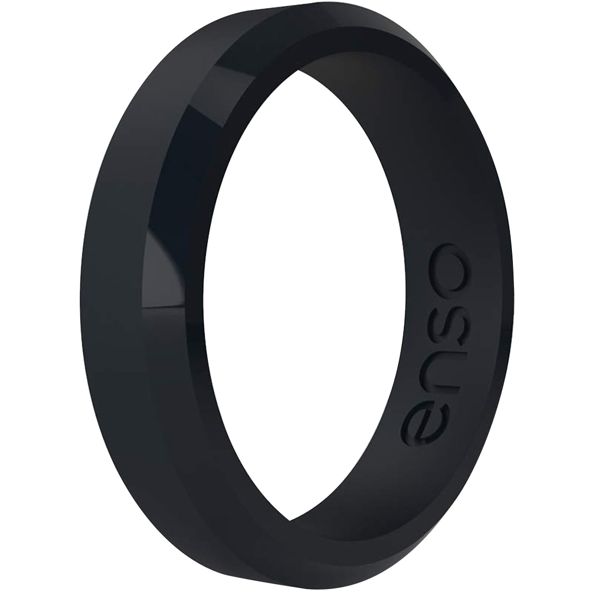 Enso Rings Classic Bevel Series Silicone Ring - Oxblood - 10