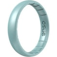 thumbnail image 1 of Enso Rings Thin Birthstone Series Silicone Ring - 3 - Aquamarine, 1 of 5