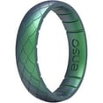 thumbnail image 1 of Enso Rings Thin Etched Legends Series Silicone Ring - 6 - Dragon Scale, 1 of 1