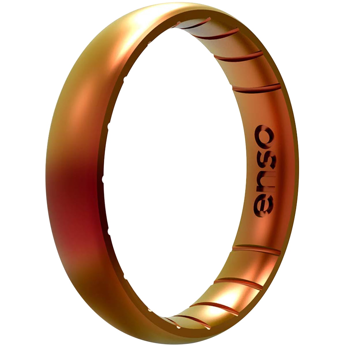 Enso Rings Thin Legends Series Silicone Ring - Poseidon - 4 - Walmart.com