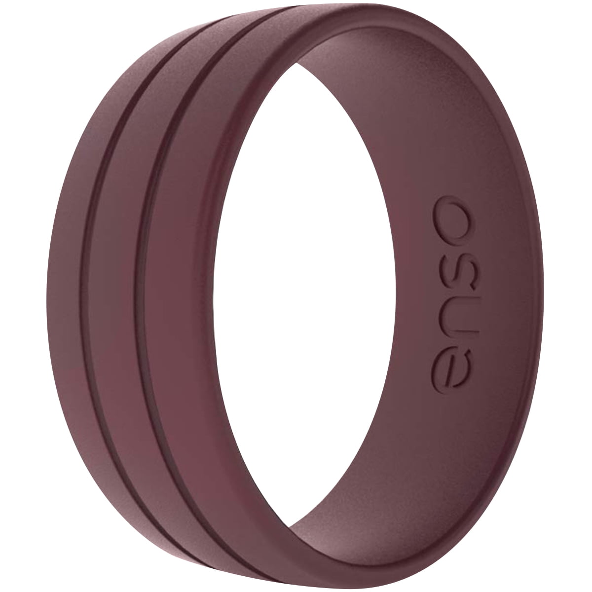 Enso Rings Ultralite Series Silicone Ring - Oxblood - 4