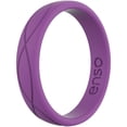 thumbnail image 1 of Enso Rings Women's Infinity Series Silicone Ring - Plum - 6, 1 of 1