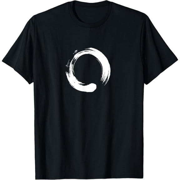 Enso, Zen, Circle, Buddha Meditation Japan Calligraphy Yoga T-Shirt