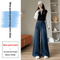 thumbnail image 1 of Enssy Women’s Jeans Loose Fit Straight-Leg Vintage Lightweight Design, 1 of 11