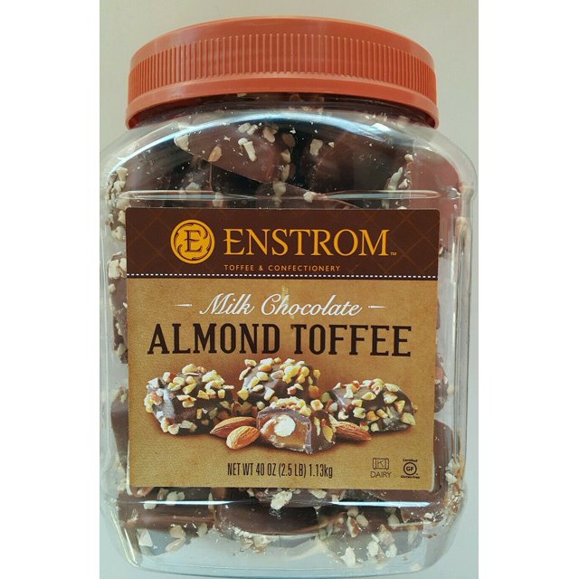 Enstrom Milk Chocolate Almond Toffee Nt Wt 40 Oz, 1.13kg