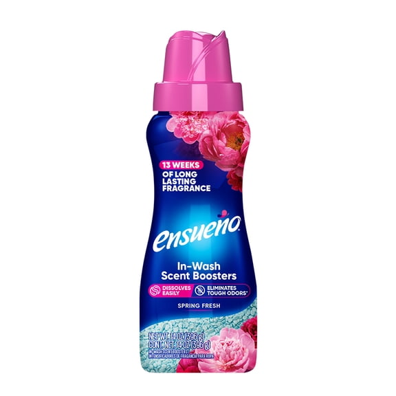 Ensueo In Wash Laundry Scented Booster Beads for Washer Spring Fresh Scent, 14 oz