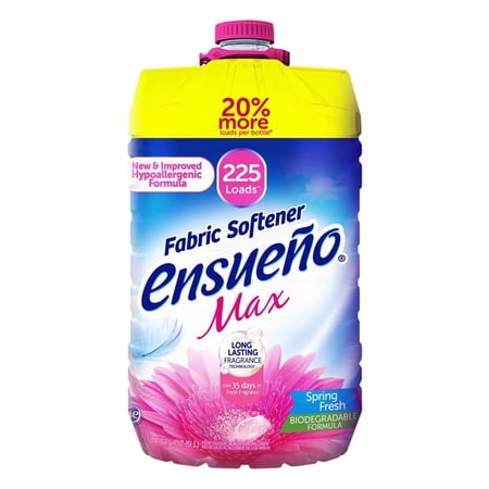 Ensueno Spring Fresh Fabric Softener (304.3 Ounce 225 loads)