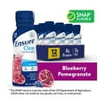 thumbnail image 1 of Ensure Clear Nutrition Drink, Fat-Free, Blueberry Pomegranate, 10 fl oz, 12 Pack, 1 of 14