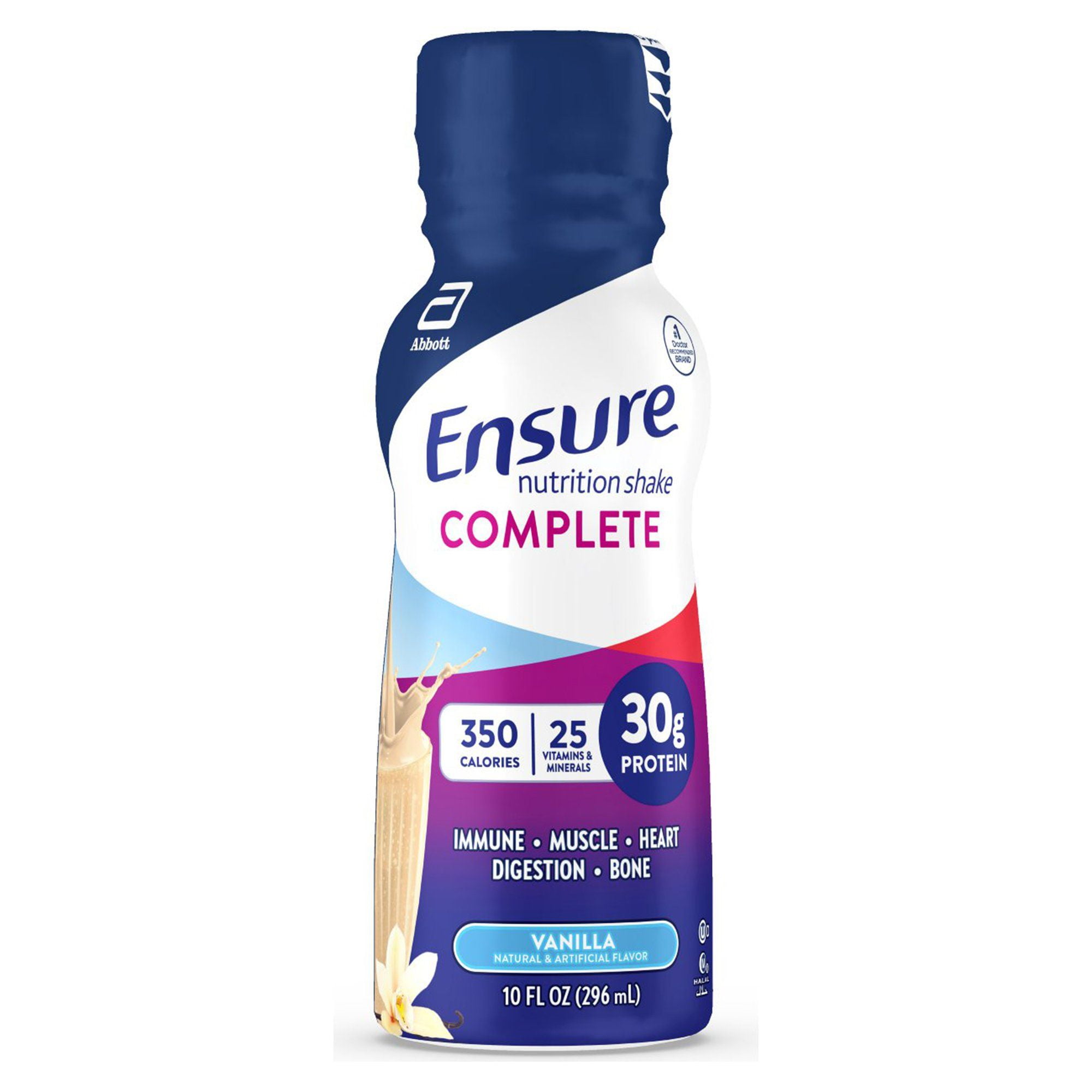 Ensure Complete Nutrition Shake Vanilla 10 ounce bottle (CS/16
