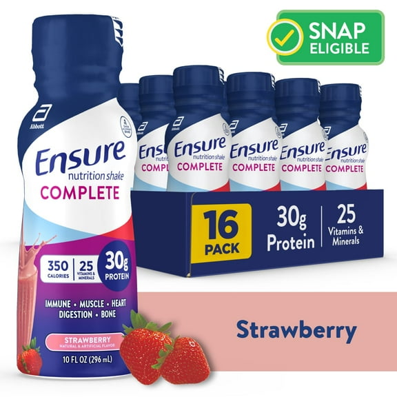 Ensure Complete Shake Strawberry 10oz 16ct