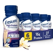 Ensure High Protein Nutrition Shake, Vanilla, 8 fl oz, 6 Count