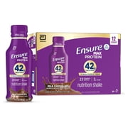 Ensure Max Protein 42g High Protein Shake, Milk Chocolate, 14 fl. oz., 12 pk.