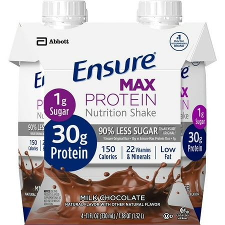 Ensure Max Protein Nutrition Shake Milk Chocolate -- 11 Fl Oz