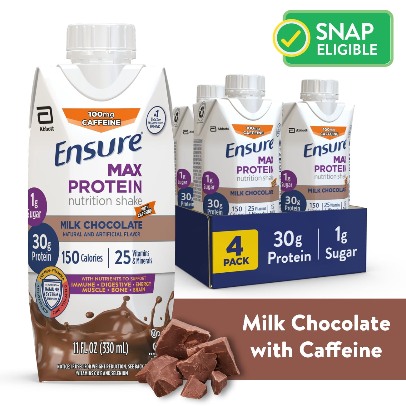 Ensure® Max, Chocolate Meal Replacement Shake