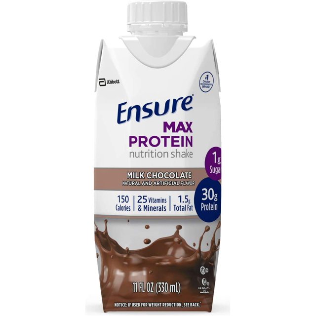 Ensure Max Protein Nutrition Shake with 30g of protein, 1g of Sugar